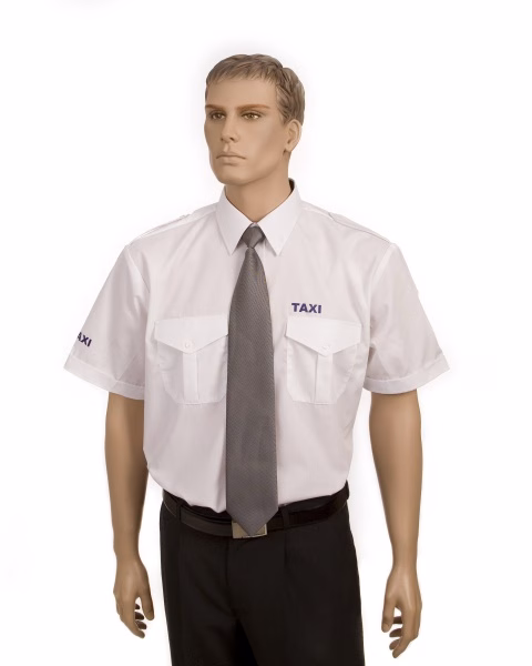 Selje Taxi Uniform Skjorte Kort arm
