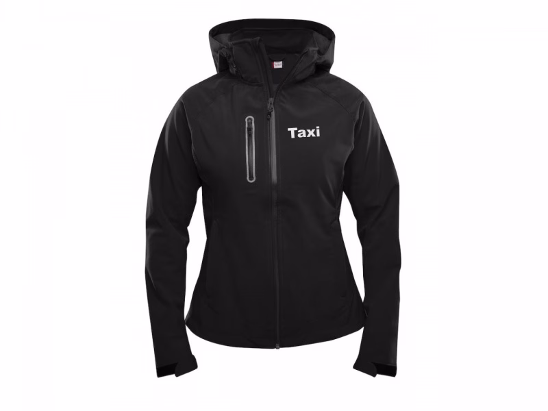 Taxi Uniform Softshell jakke m/ hette til Dame, mod. Milford - Bilde 2