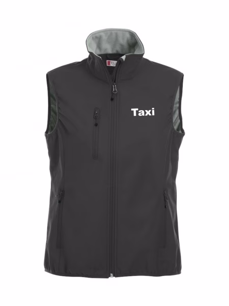 Taxi Uniform Softshell vest til Dame, mod. Basic 2 Taxi Uniform Softshell vest til Dame, mod. Basic - Bilde 2