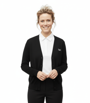 Cardigan Taxi strikkejakke til dame