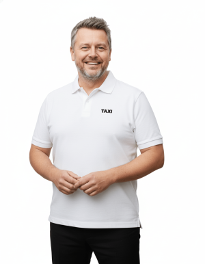 Taxi Tennis skjorte til herre, Premium Collection