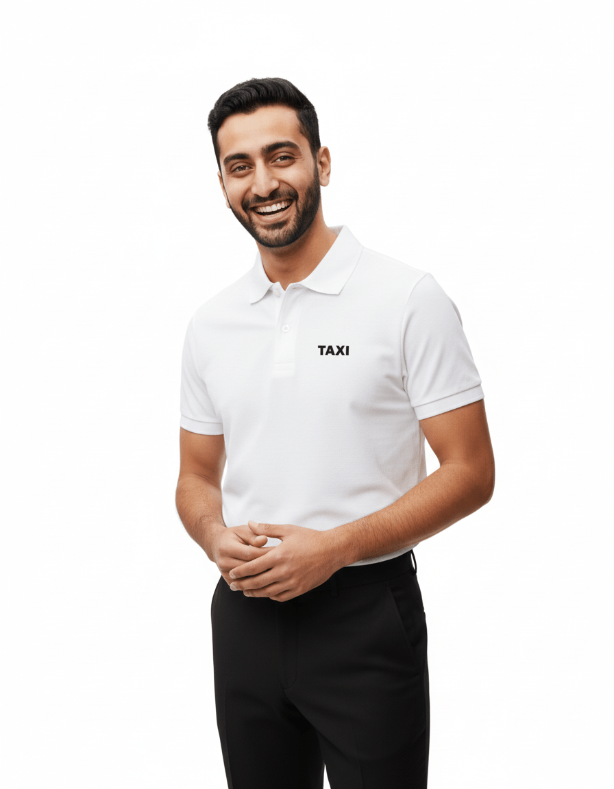 Taxi Tennis skjorte til herre, Premium Collection 1 Taxi Tennis skjorte til herre, Premium Collection