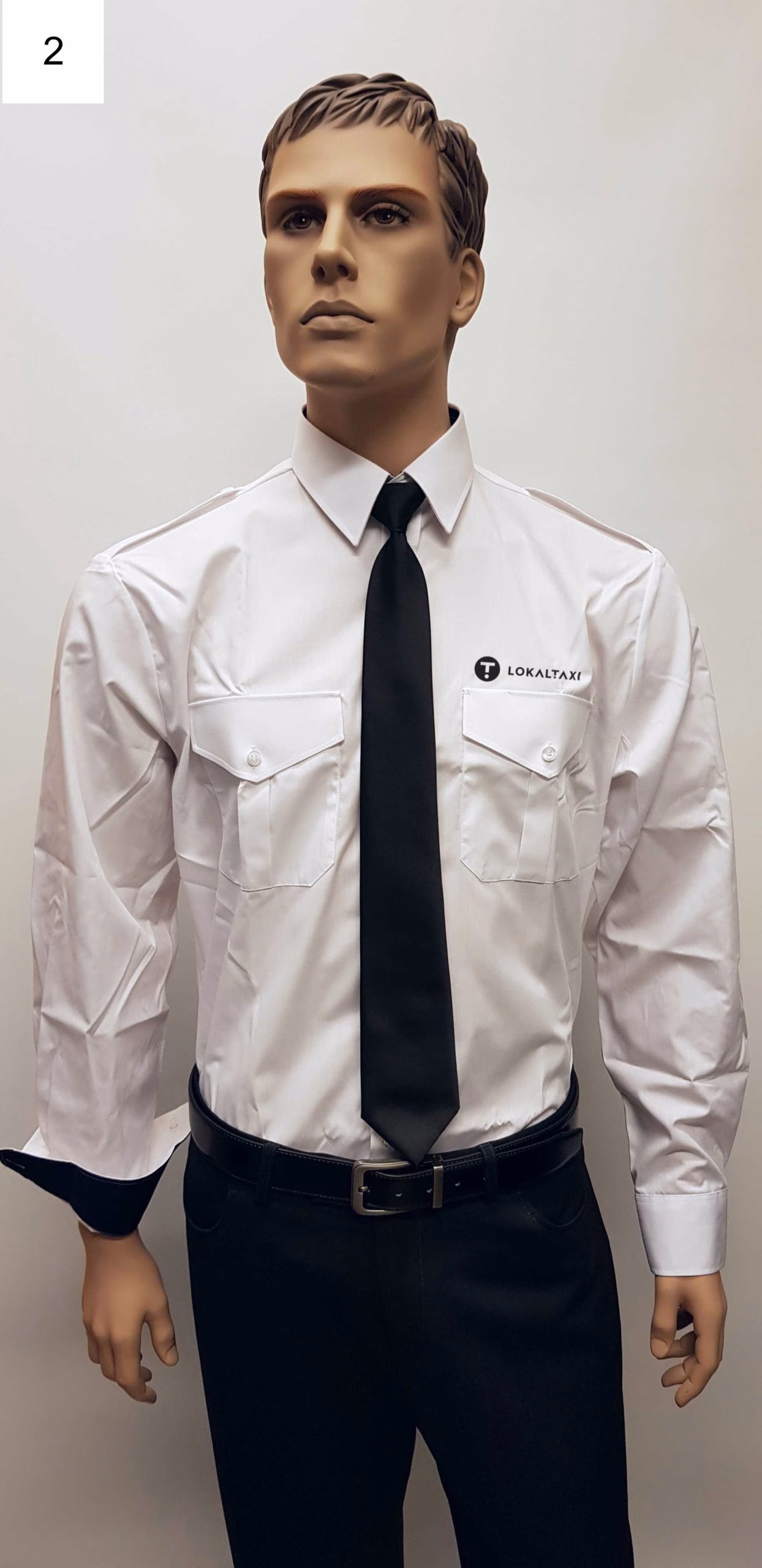 Selje Taxi Uniform Skjorte LA, herre, Lokaltaxi