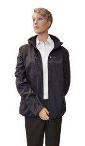 Softshelljakke til dame m/ hette, Lokaltaxi