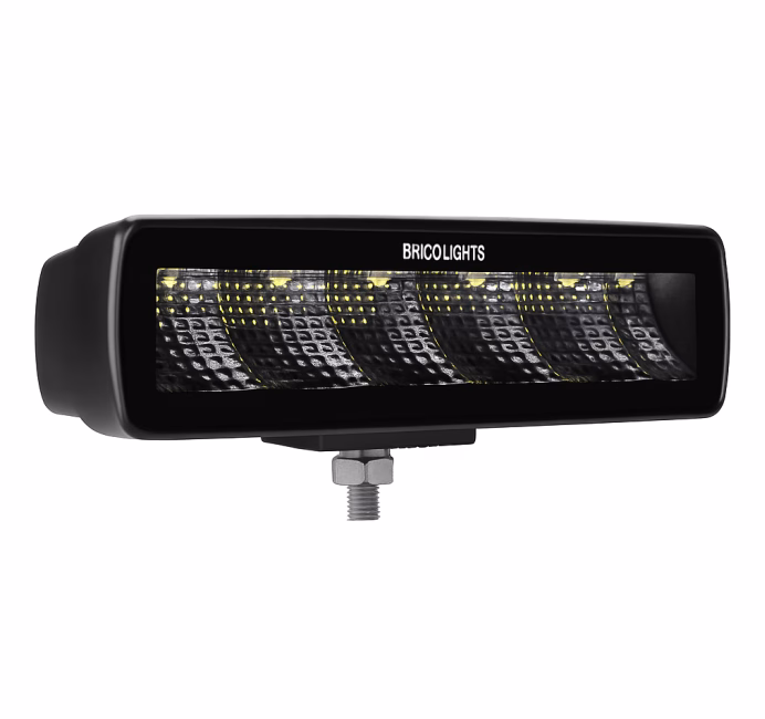 BRIODLIGHTS 6 LED Arbeidslys med sota glass