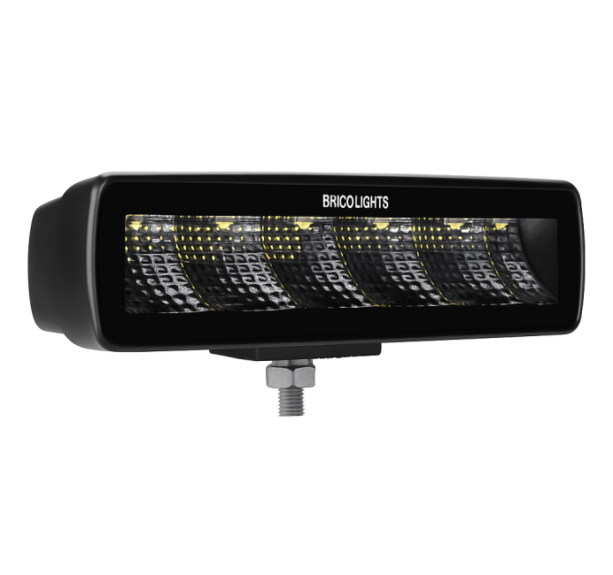 BRIODLIGHTS 6 LED Arbeidslys med sota glass 1 BRIODLIGHTS 6 LED Arbeidslys med sota glass