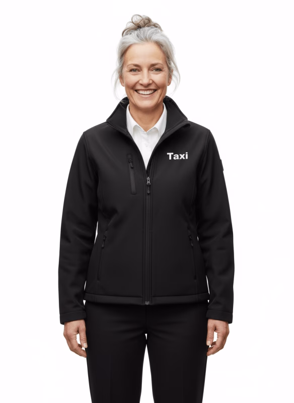 Taxi Uniform Softshell jakke til Dame, Basic