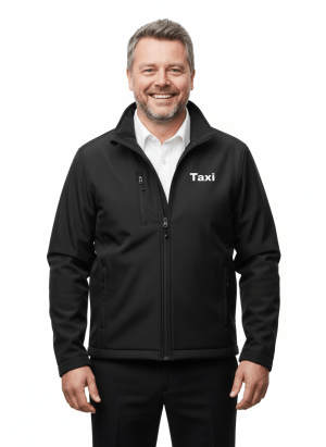 Taxi Uniform Softshell jakke til Herre, Basic