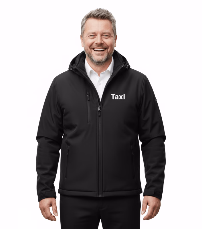 Foret Taxi Uniformsjakke med hette for Herre Basic.