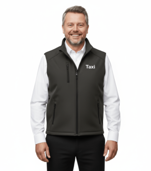 Taxi Uniform vest til Herre Basic, foret.