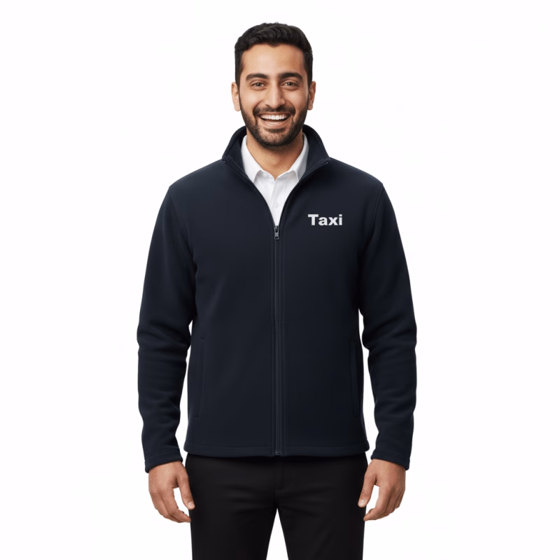Taxi Uniform fleecejakke til Herre Basic