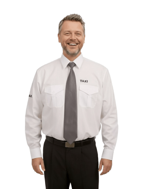 Selje Taxi Uniformskjorte LA hvit, herre