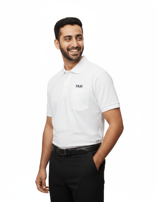 Taxi Tennis skjorte til Herre 1 Taxi Tennis skjorte til Herre